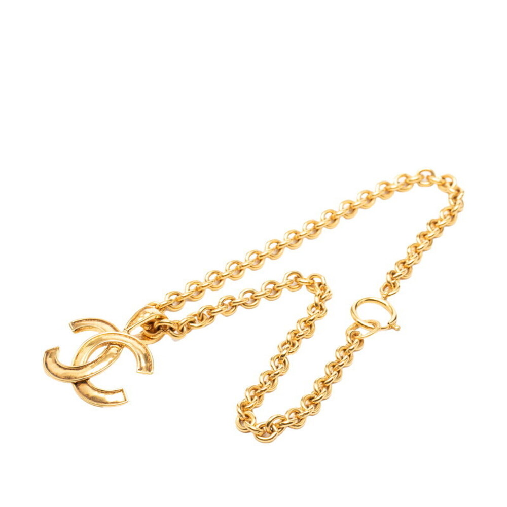 CHANEL Vintage Gold Logo Necklace - Picture 3 of 6